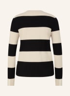BOGNER Strickpullover SENIA, Farbe: SCHWARZ/ CREME (Bild 1)