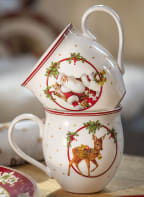 Villeroy & Boch Henkelbecher TOY'S DELIGHT, Farbe: GELB/ GRÜN/ BLAU/ ROT (Bild 1)