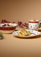 Villeroy & Boch 6-tlg. Geschirrset TOY'S DELIGHT, Farbe: ROT/ WEISS (Bild 1)