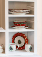 Villeroy & Boch 6-tlg. Geschirrset TOY'S DELIGHT, Farbe: ROT/ WEISS (Bild 1)