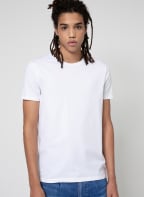 HUGO T-Shirt HUGO ROUND, Farbe: WEISS (Bild 1)