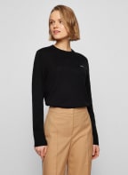 BOSS Pullover C FIBINNAT, Farbe: SCHWARZ (Bild 1)