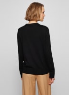 BOSS Pullover C FIBINNAT, Farbe: SCHWARZ (Bild 1)