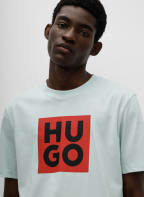HUGO T-Shirt DALTOR, Farbe: HELLGRÜN (Bild 1)