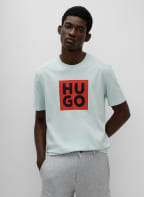 HUGO T-Shirt DALTOR, Farbe: HELLGRÜN (Bild 1)
