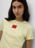 HUGO T-Shirt THE SLIMTEE REDLABEL, Farbe: HELLGELB (Bild 1)