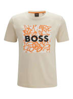 BOSS T-Shirt TEGRAFBASIC EC, Farbe: BEIGE (Bild 1)