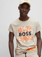 BOSS T-Shirt TEGRAFBASIC EC, Farbe: BEIGE (Bild 1)