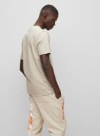 BOSS T-Shirt TEGRAFBASIC EC, Farbe: BEIGE (Bild 1)