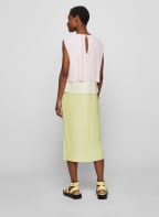 BOSS Kleid EMANIS, Farbe: HELLGELB/ BLAU (Bild 1)