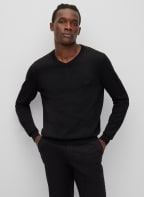 BOSS Pullover BARAM L, Farbe: SCHWARZ (Bild 1)