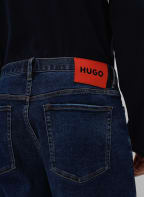 HUGO Shorts HUGO 634/S Taperd Fit, Farbe: DUNKELBLAU (Bild 1)