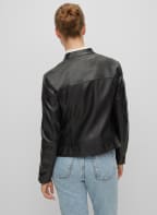 BOSS Lederjacke C SAFLIMA1, Farbe: SCHWARZ (Bild 1)
