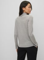 BOSS Pullover FALIANASAN, Farbe: HELLGRAU (Bild 1)