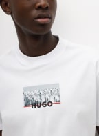 HUGO T-Shirt DILLIAM, Farbe: WEISS (Bild 1)