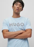 HUGO T-Shirt DULONO, Farbe: HELLBLAU (Bild 1)