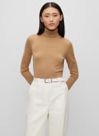 BOSS Pullover FAMAURIAN, Farbe: BEIGE (Bild 1)