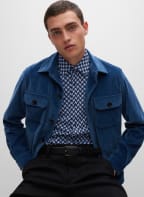 BOSS Hemd P HANK KENT C1 222, Farbe: BLAU (Bild 1)