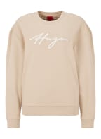 HUGO Sweatshirt EASY CREW, Farbe: BEIGE (Bild 1)