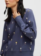 BOSS Sweatshirt EJUSTA1, Farbe: DUNKELBLAU (Bild 1)