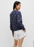 BOSS Sweatshirt EJUSTA1, Farbe: DUNKELBLAU (Bild 1)