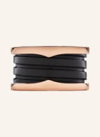 BVLGARI Ring B.ZERO1 aus 18 Karat Roségold und Keramik, Farbe: SCHWARZ/ ROSÉGOLD (Bild 1)
