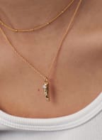 MISSOMA Kette SMALL CLAW PENDANT WITH WHITE CZ by GLAMBOU, Farbe: GOLD (Bild 1)