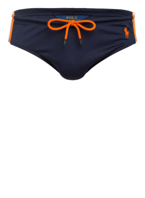 POLO RALPH LAUREN Koupací slipy, Barva: NAVY/ ORANŽOVÁ/ BÍLÁ (Obrázek 1)