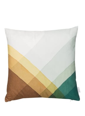 vitra Decorative cushion HERRINGBONE, Color: DARK GREEN/ DARK BROWN/ DARK YELLOW (Image 1)