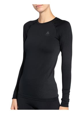 odlo Functional underwear shirt PERFORMANCE WARM ECO , Color: BLACK/ GRAY (Image 1)
