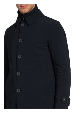 HERNO Coat with detachable trim, Color: DARK BLUE (Image 1)