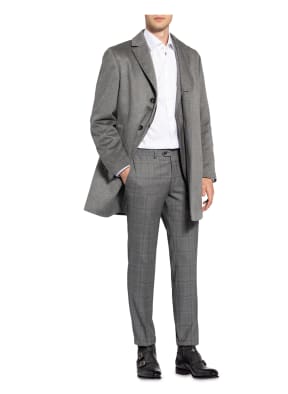 EDUARD DRESSLER Cashmere coat RUBEN, Color: GRAY (Image 1)