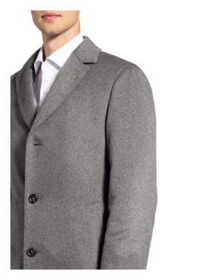 EDUARD DRESSLER Cashmere coat RUBEN, Color: GRAY (Image 1)