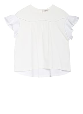 DOROTHEE SCHUMACHER Blusenshirt mit Lochspitze, Farbe: CREME (Bild 1)