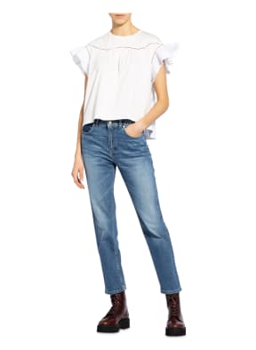 DOROTHEE SCHUMACHER Blusenshirt mit Lochspitze, Farbe: CREME (Bild 1)
