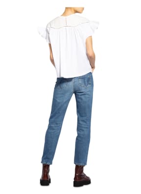 DOROTHEE SCHUMACHER Blusenshirt mit Lochspitze, Farbe: CREME (Bild 1)