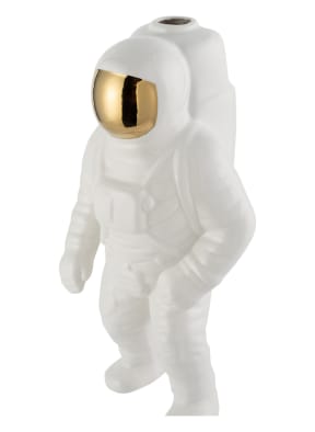 SELETTI Vase, Color: WHITE/ GOLD (Image 1)