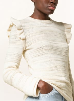 Chloé Pullover mit Cashmere , Farbe: ECRU (Bild 1)