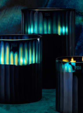ONNO Collection Duftkerze ROYAL L, Farbe: BLAU (Bild 1)