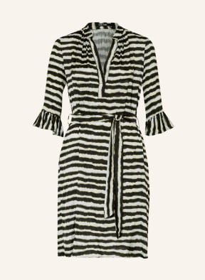MARC AUREL Kleid mit 3/4-Arm, Farbe: SCHWARZ/ WEISS/ GELB (Bild 1)