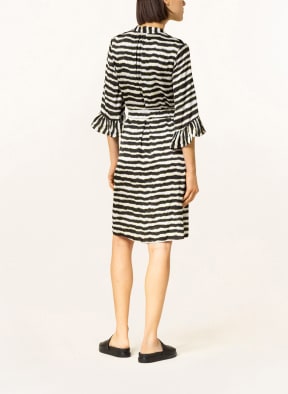 MARC AUREL Kleid mit 3/4-Arm, Farbe: SCHWARZ/ WEISS/ GELB (Bild 1)