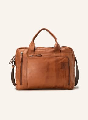 STRELLSON Laptop bag UPMINSTER, Color: BROWN (Image 1)