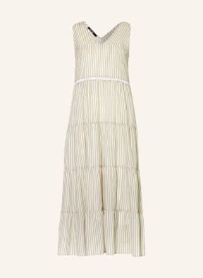 MARC AUREL Kleid, Farbe: WEISS/ KHAKI (Bild 1)