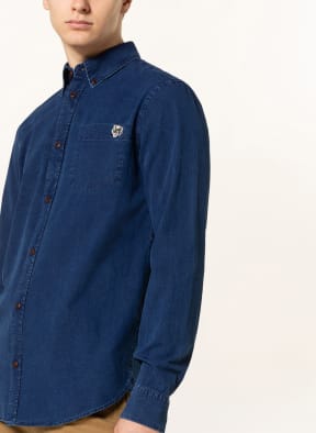 TED BAKER Jeanshemd TRYGRIP Slim Fit, Farbe: BLAU (Bild 1)
