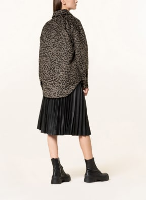 VILA Overshirt , Color: BLACK/ BEIGE (Image 1)