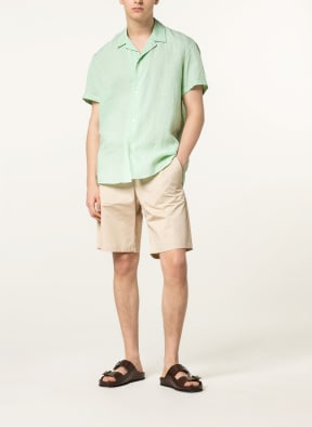 DRYKORN Resort shirt BIJAN regular fit made of linen, Color: LIGHT GREEN (Image 1)