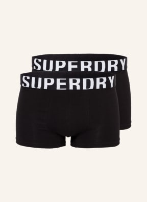 Superdry 2-pack boxer shorts, Color: BLACK (Image 1)