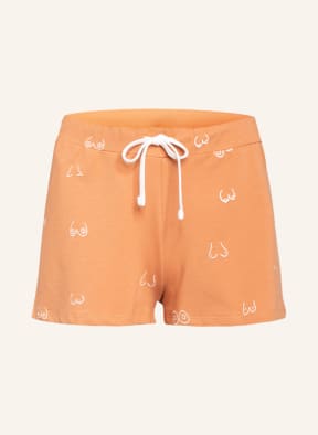 COVERS & CO Lounge shorts NISA BOOBY , Color: BROWN (Image 1)