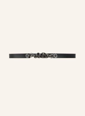 Calvin Klein Leather belt, Color: BLACK (Image 1)