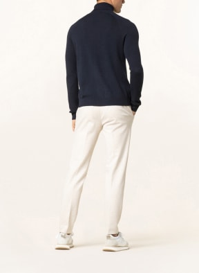 FALKE Turtleneck sweater in cashmere, Color: DARK BLUE (Image 1)